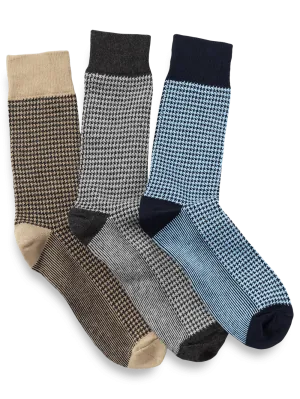 3 Pack Cotton Blend Sock - Multi