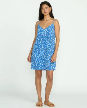 90S Babe Mini Dress - True Blue Billabong