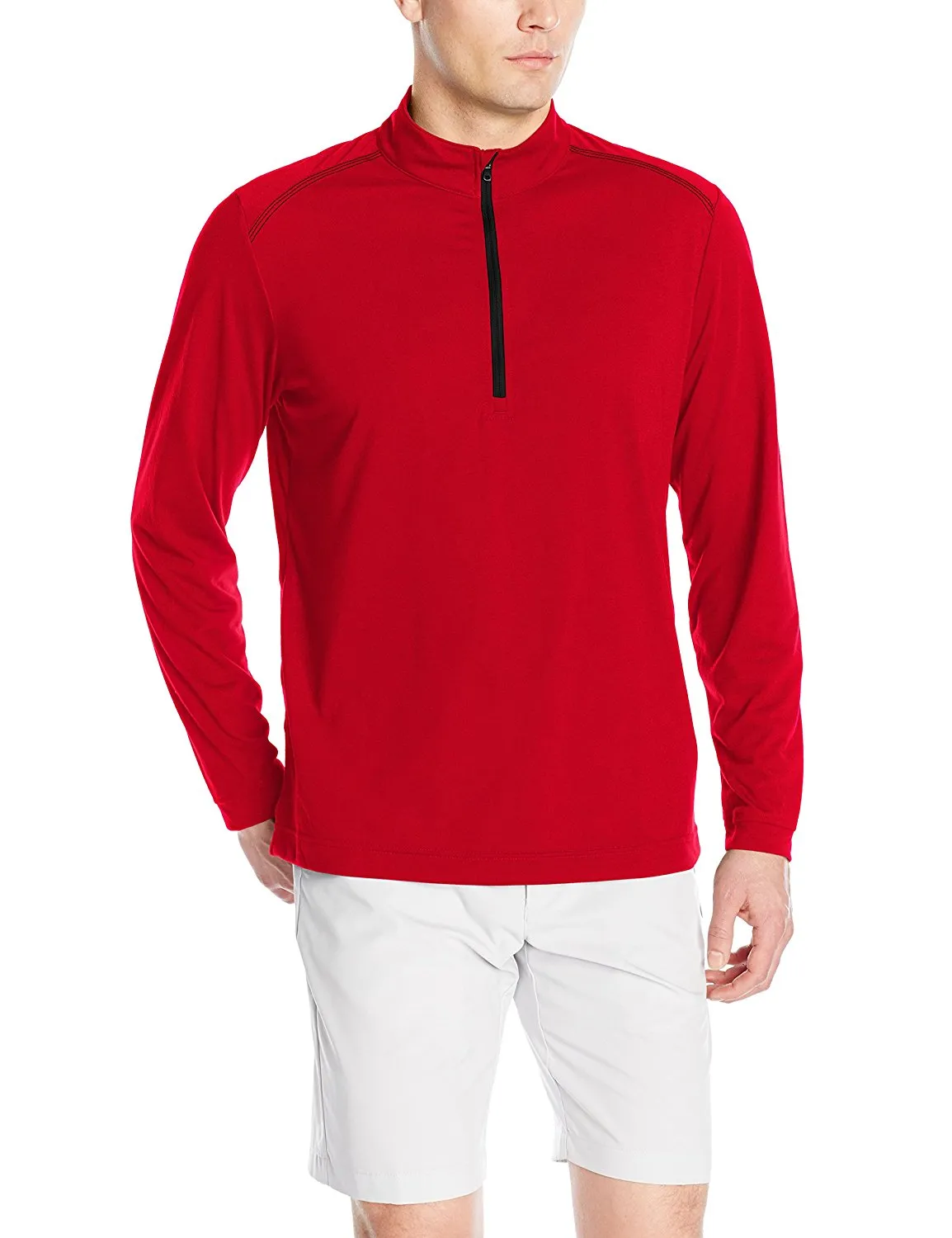 Adidas Golf Men's Adi Ultra Lightweight Upf 1/4 Zip Jacket, Color Options