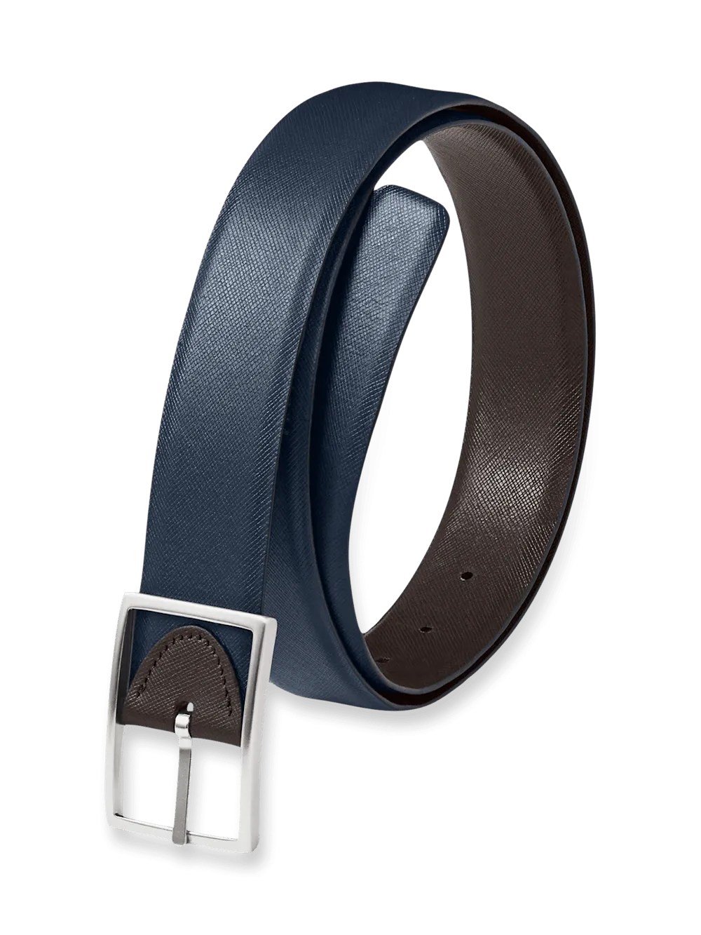 Anderson Reversible Belt - Navy/brown