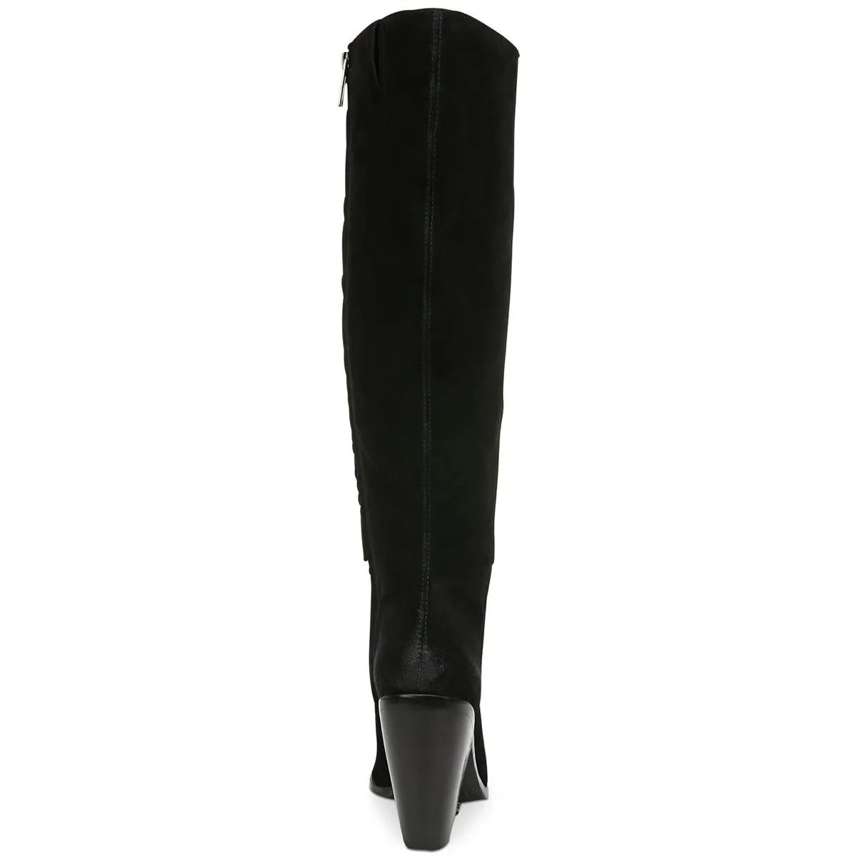 Annabel Womens Zipper Almond Toe Knee-High Boots