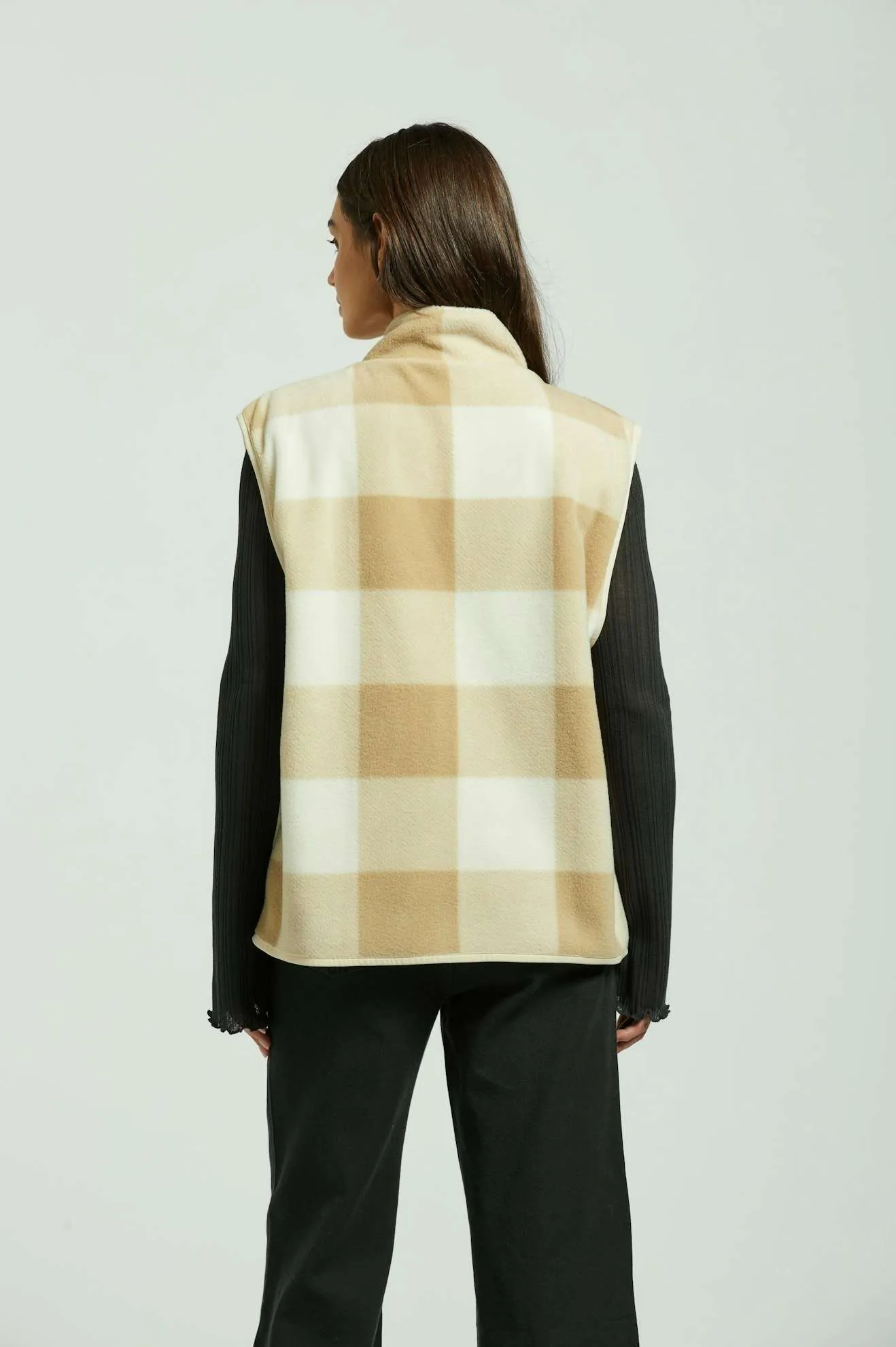 Arctic Fleece Vest - Sand Brixton