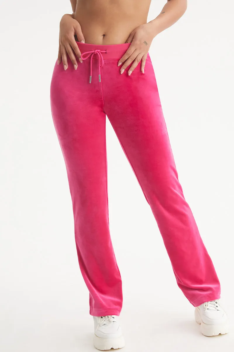 Aries Customizable Big Bling Velour Track Pants Juicy Couture