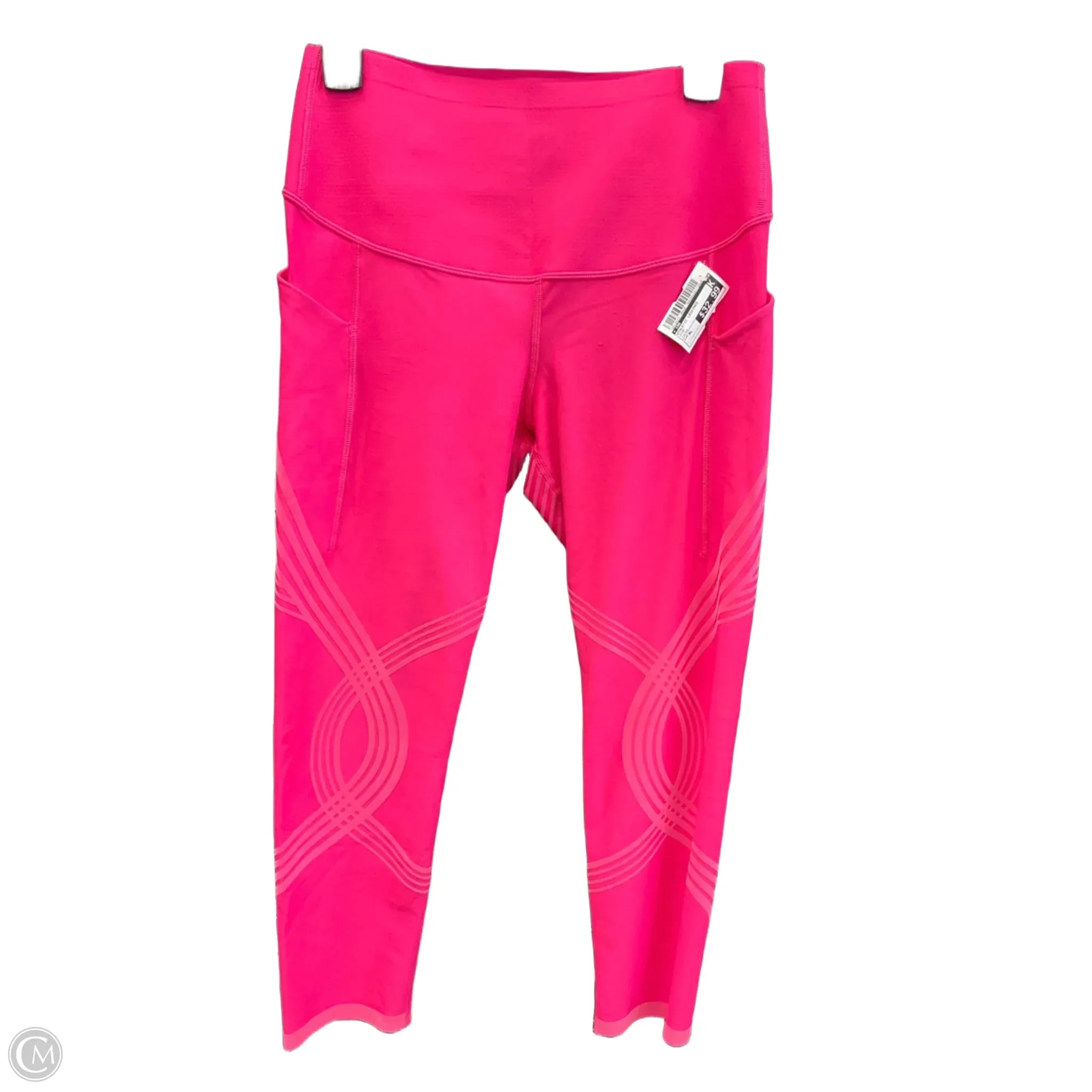 Athletic Leggings By Cma In Pink, Size: Xl