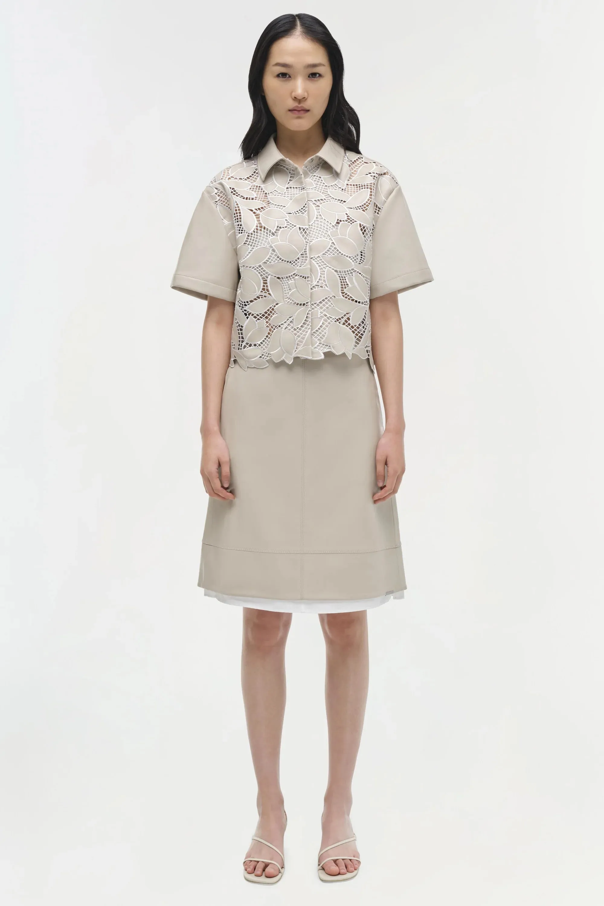Aubria Skirt in Sand