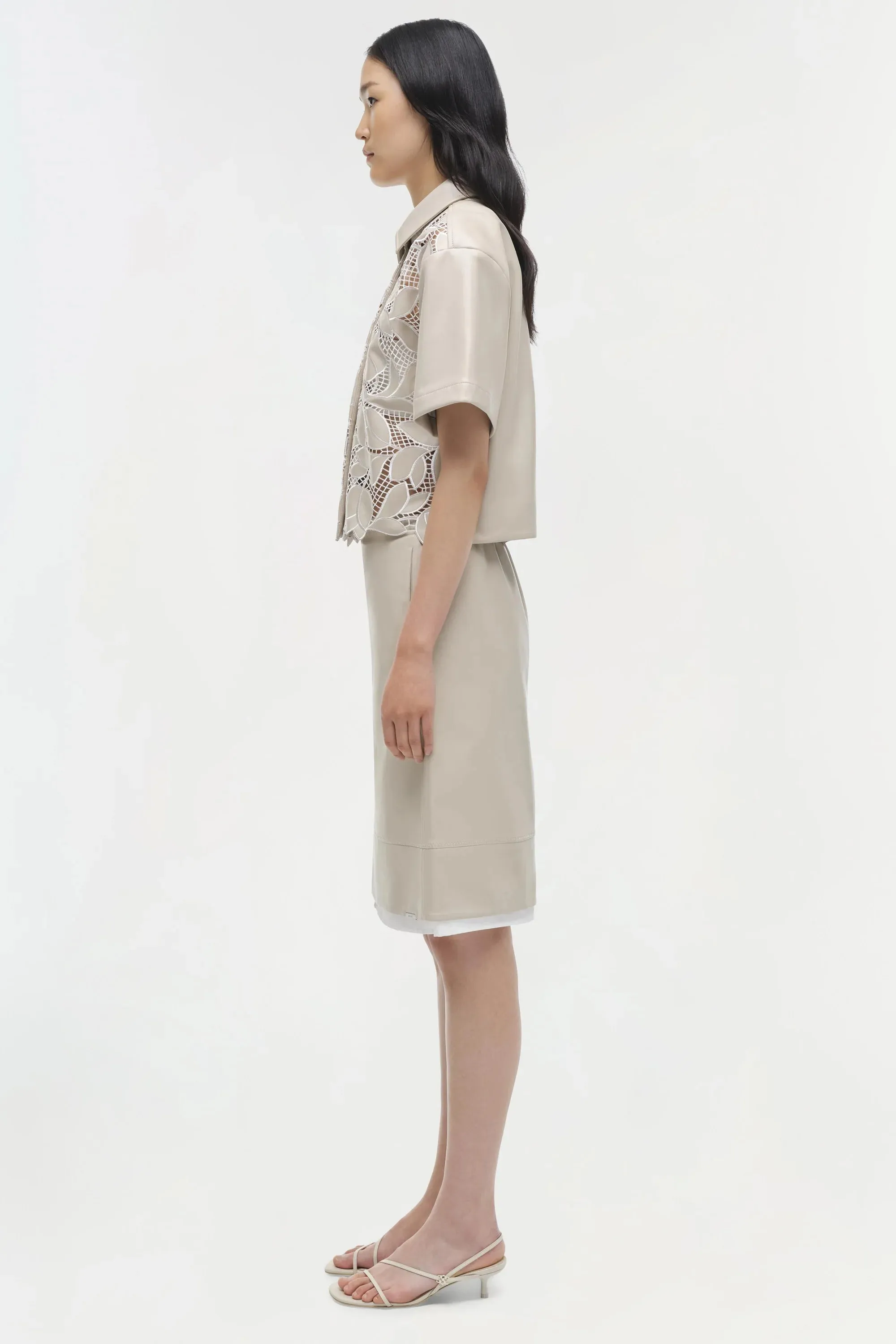 Aubria Skirt in Sand