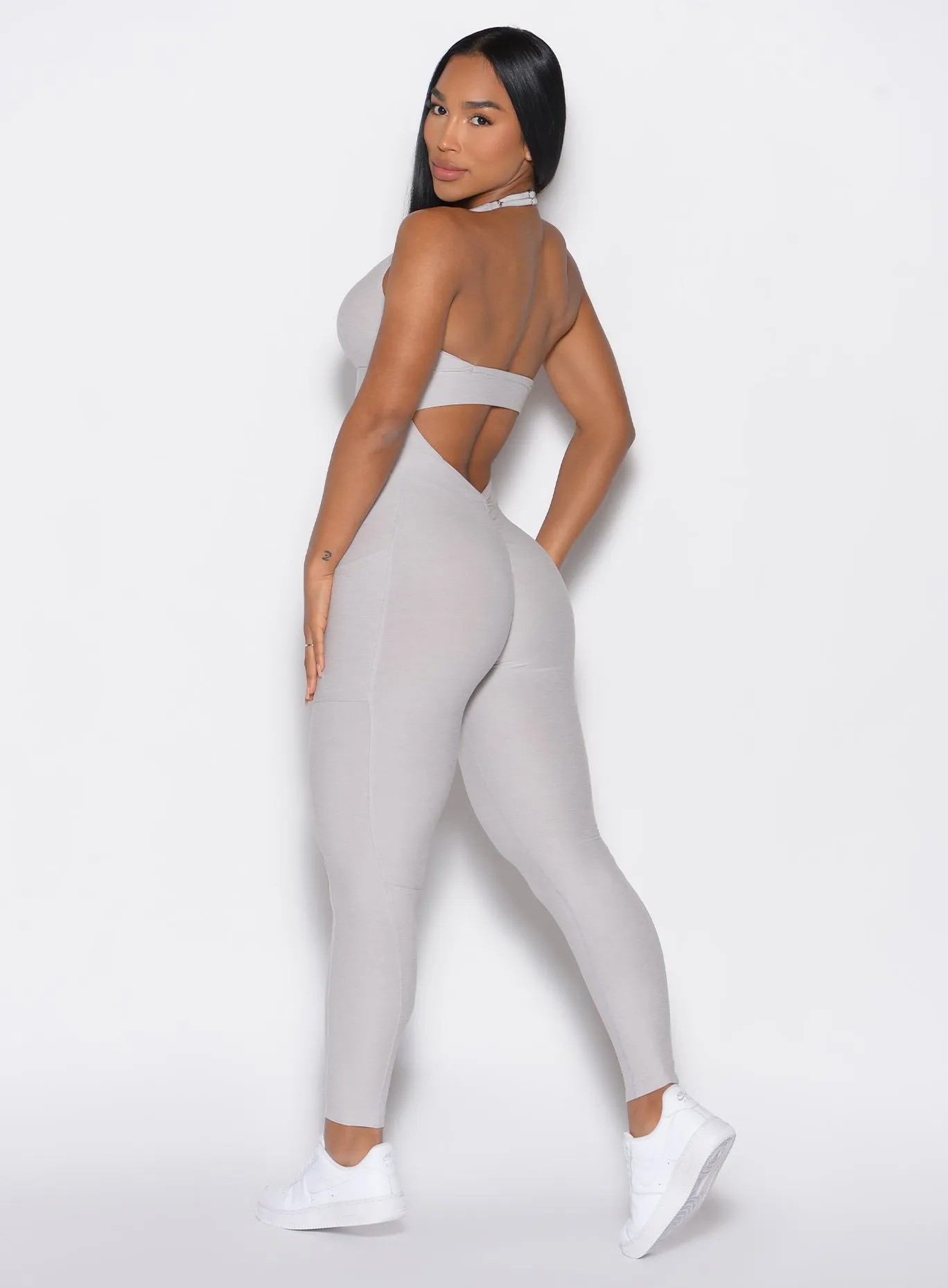 Backless Pocket Bodysuit Bombshell