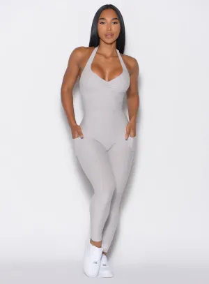 Backless Pocket Bodysuit Bombshell