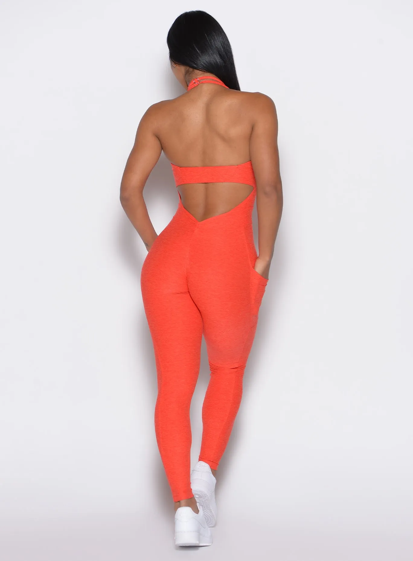 Backless Pocket Bodysuit Bombshell