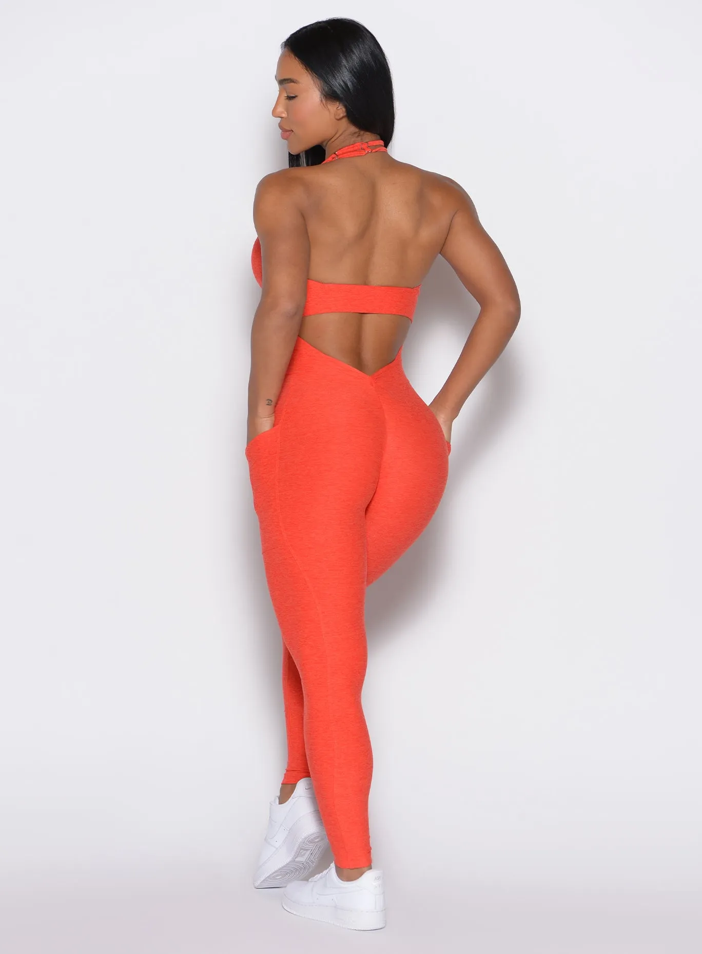 Backless Pocket Bodysuit Bombshell