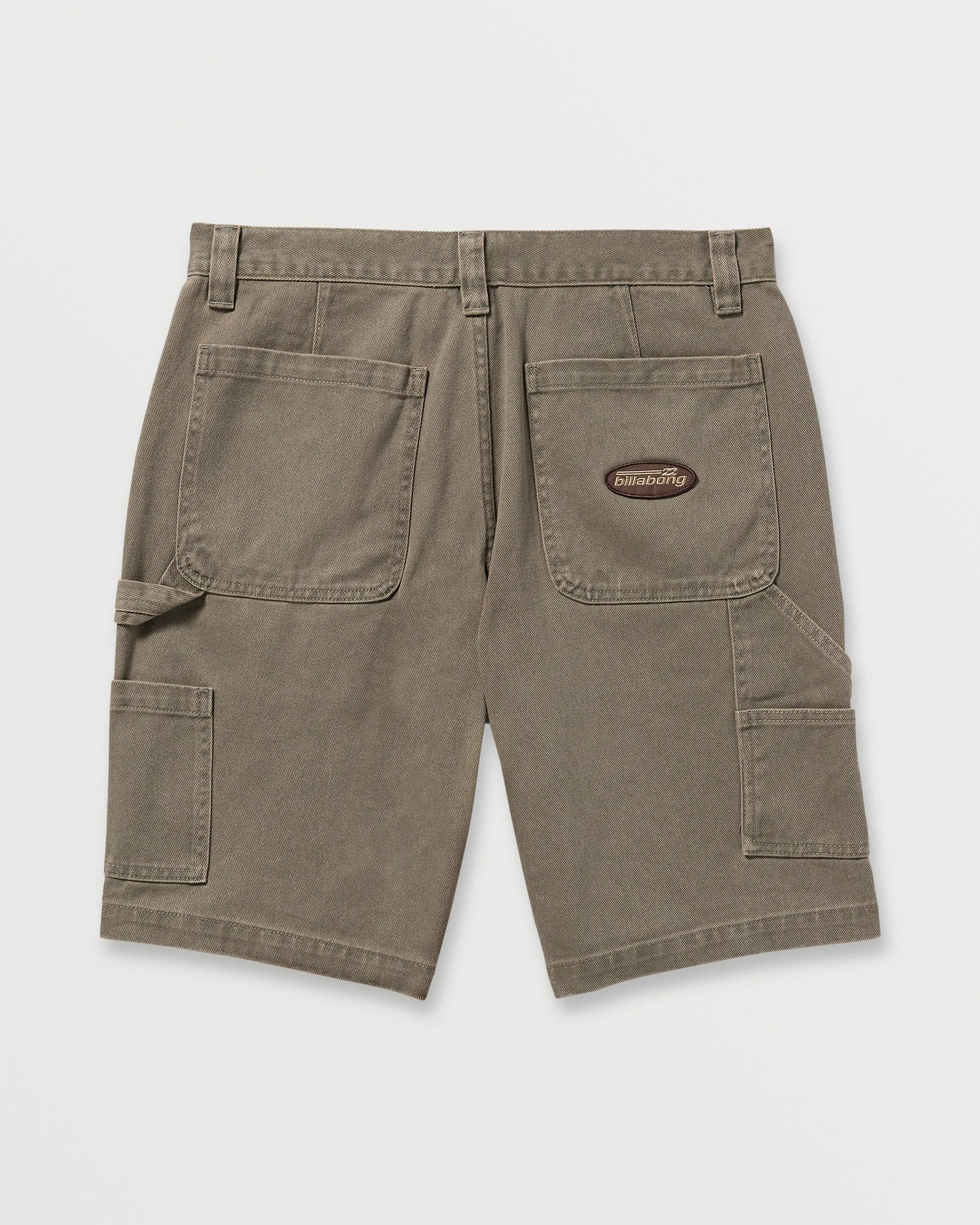 Bad Dog 21" Workwear Shorts - Brown Billabong