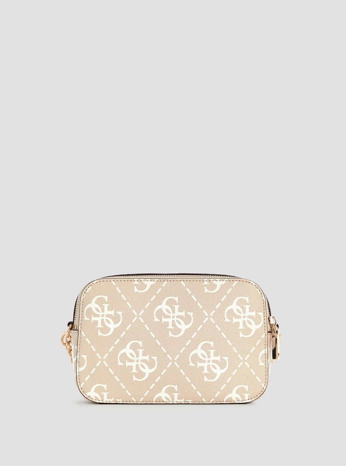 Beige Logo Izzy Camera Bag Guess