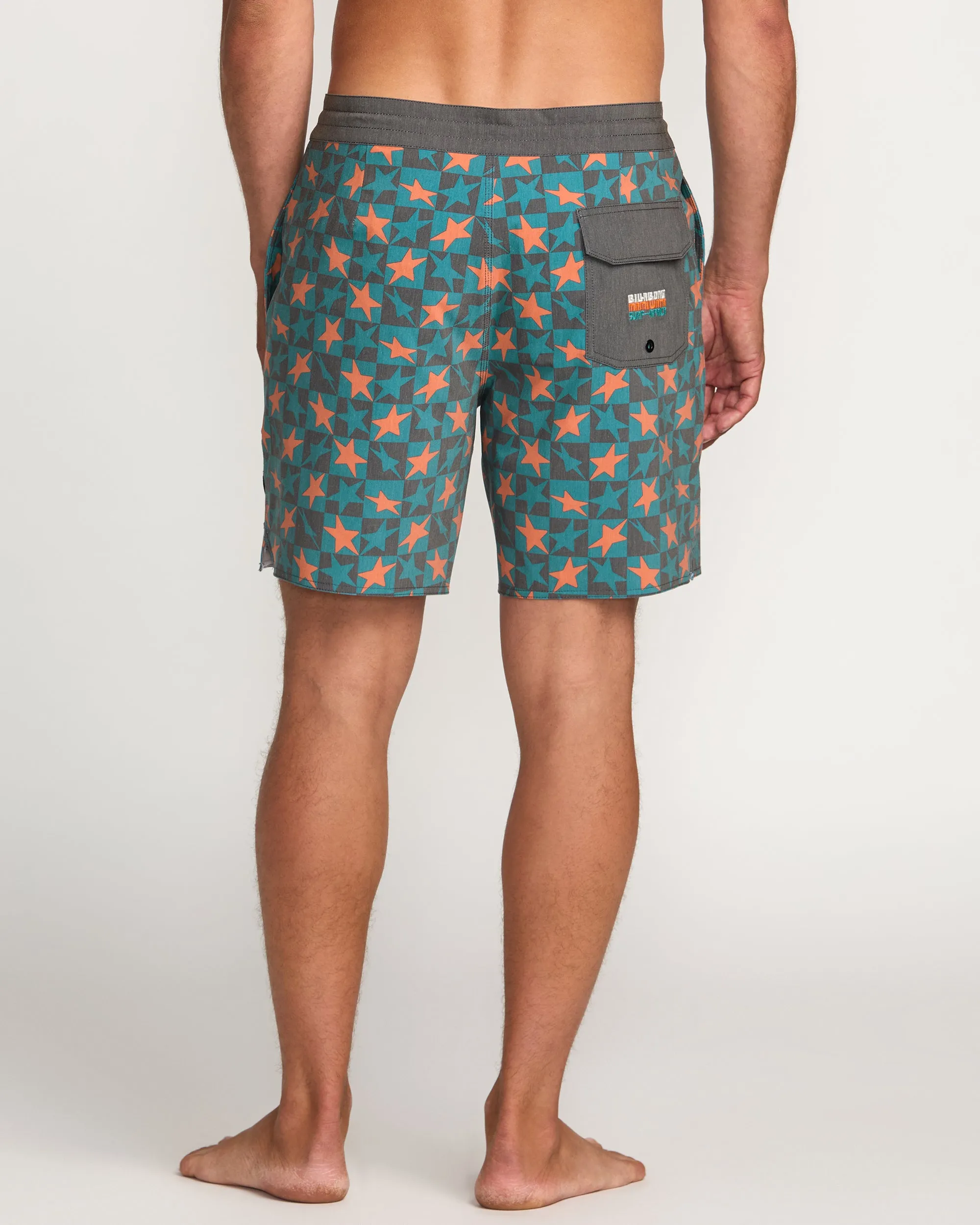 Billabong x Mami Wata Star Lo Tide Boardshorts - Teal Billabong