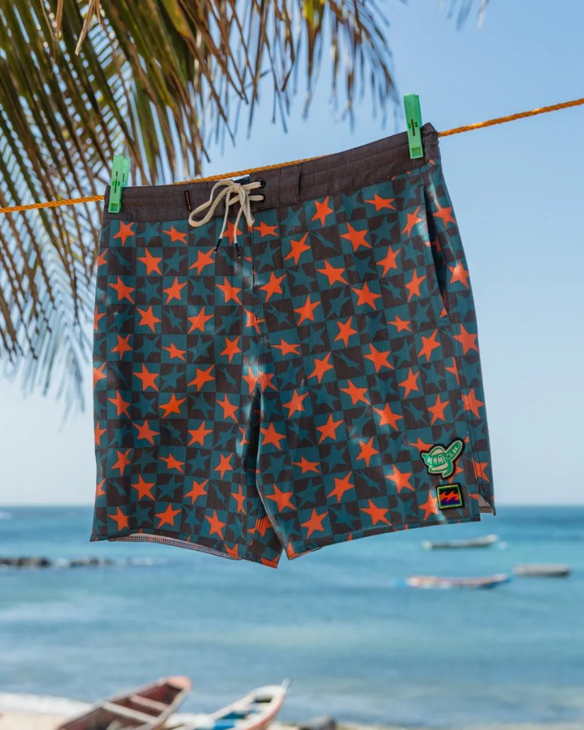 Billabong x Mami Wata Star Lo Tide Boardshorts - Teal Billabong