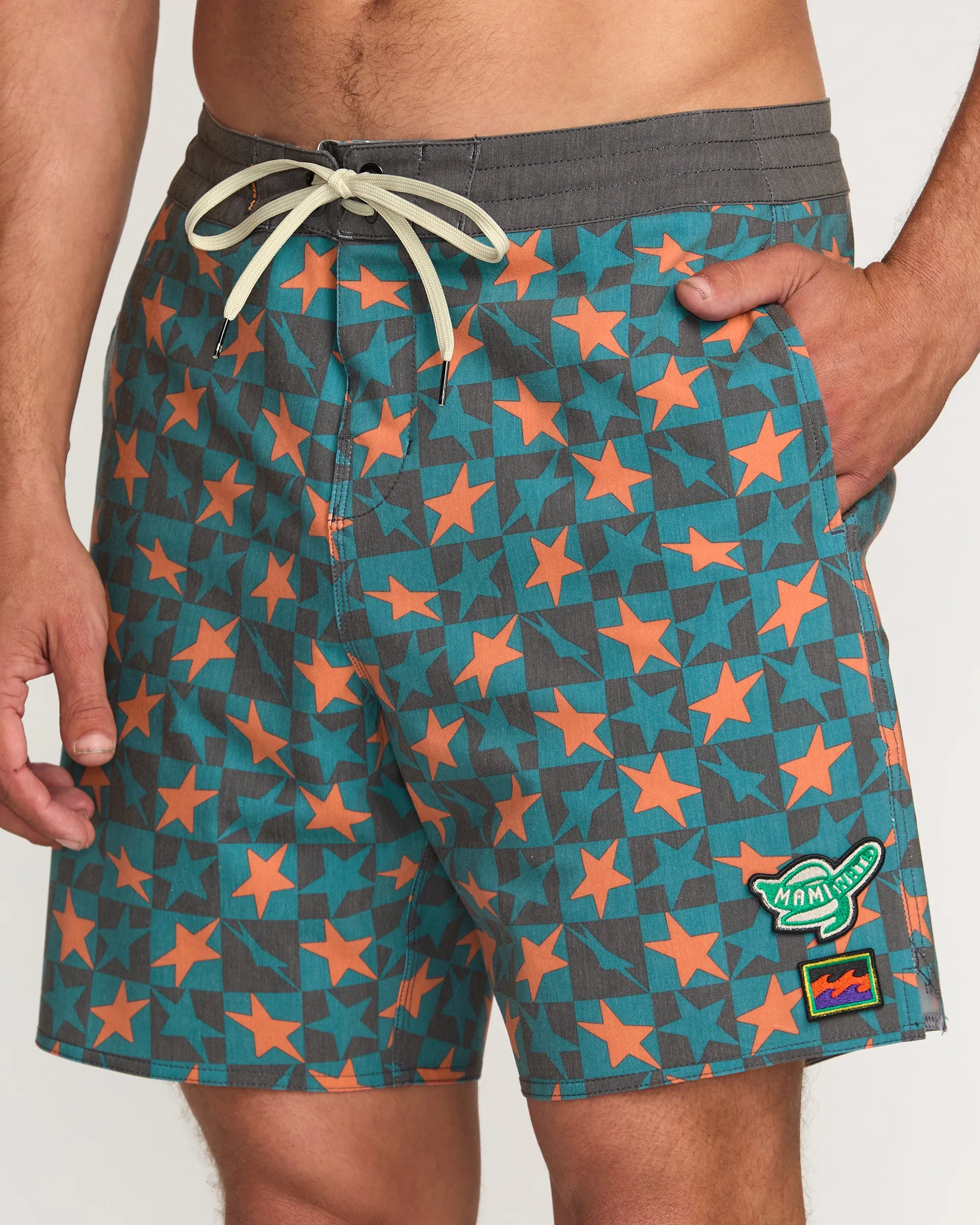 Billabong x Mami Wata Star Lo Tide Boardshorts - Teal Billabong