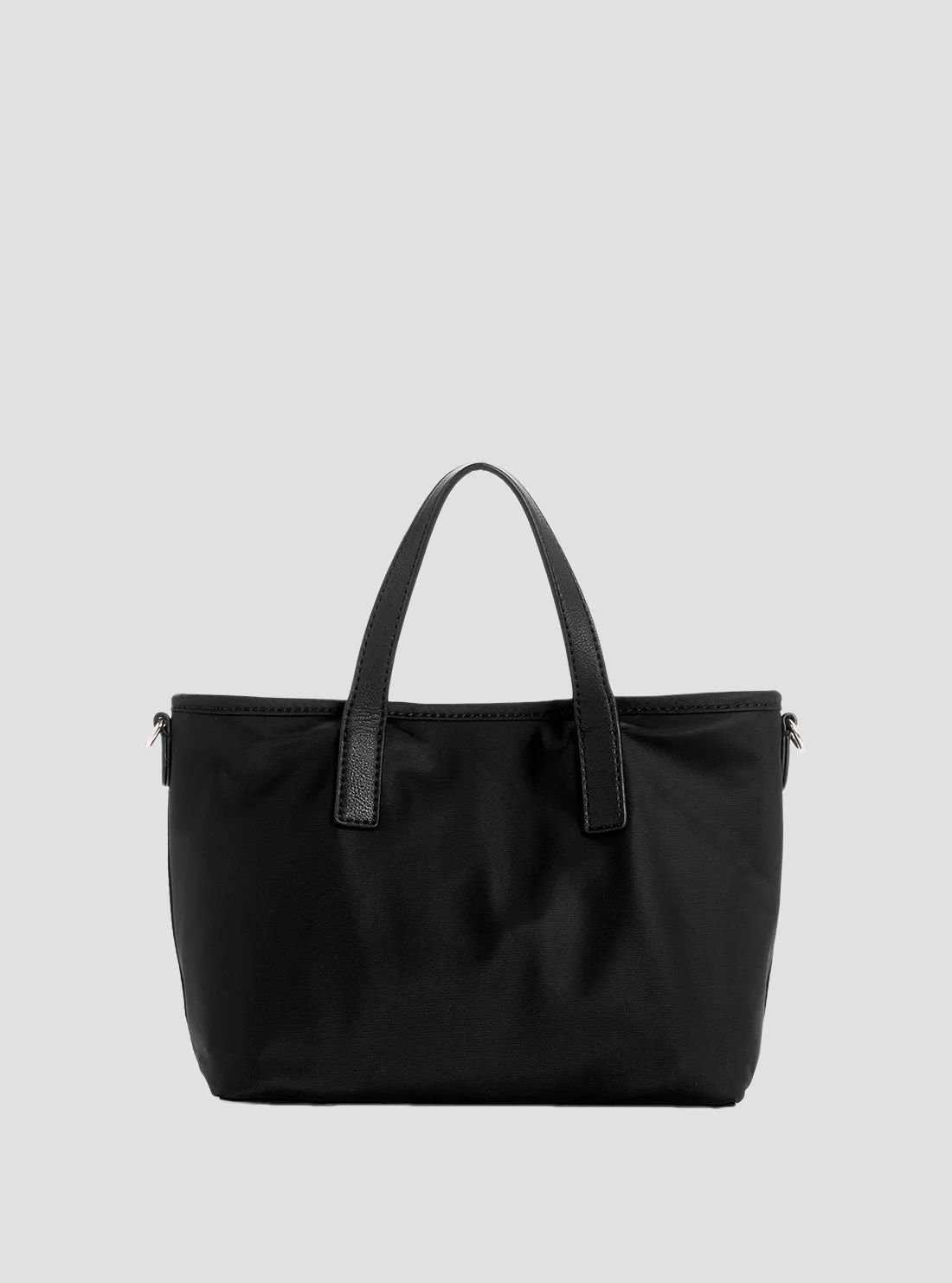 Black Latona Mini Tote Bag Guess