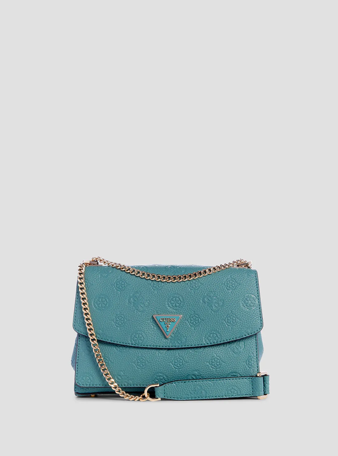 Blue Cresidia Crossbody Bag Guess