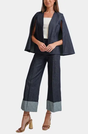 Brigitte Denim Cape