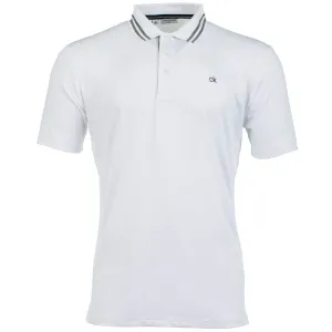 Calvin Klein Madison Tech Polo Shirt - White