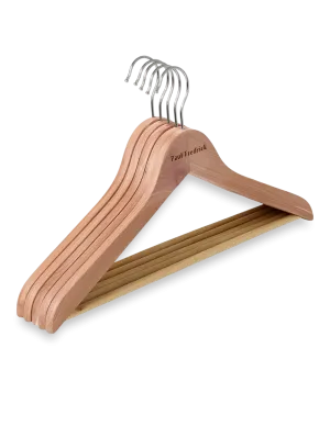 Cedar 5 Pack Hangers - Cedar