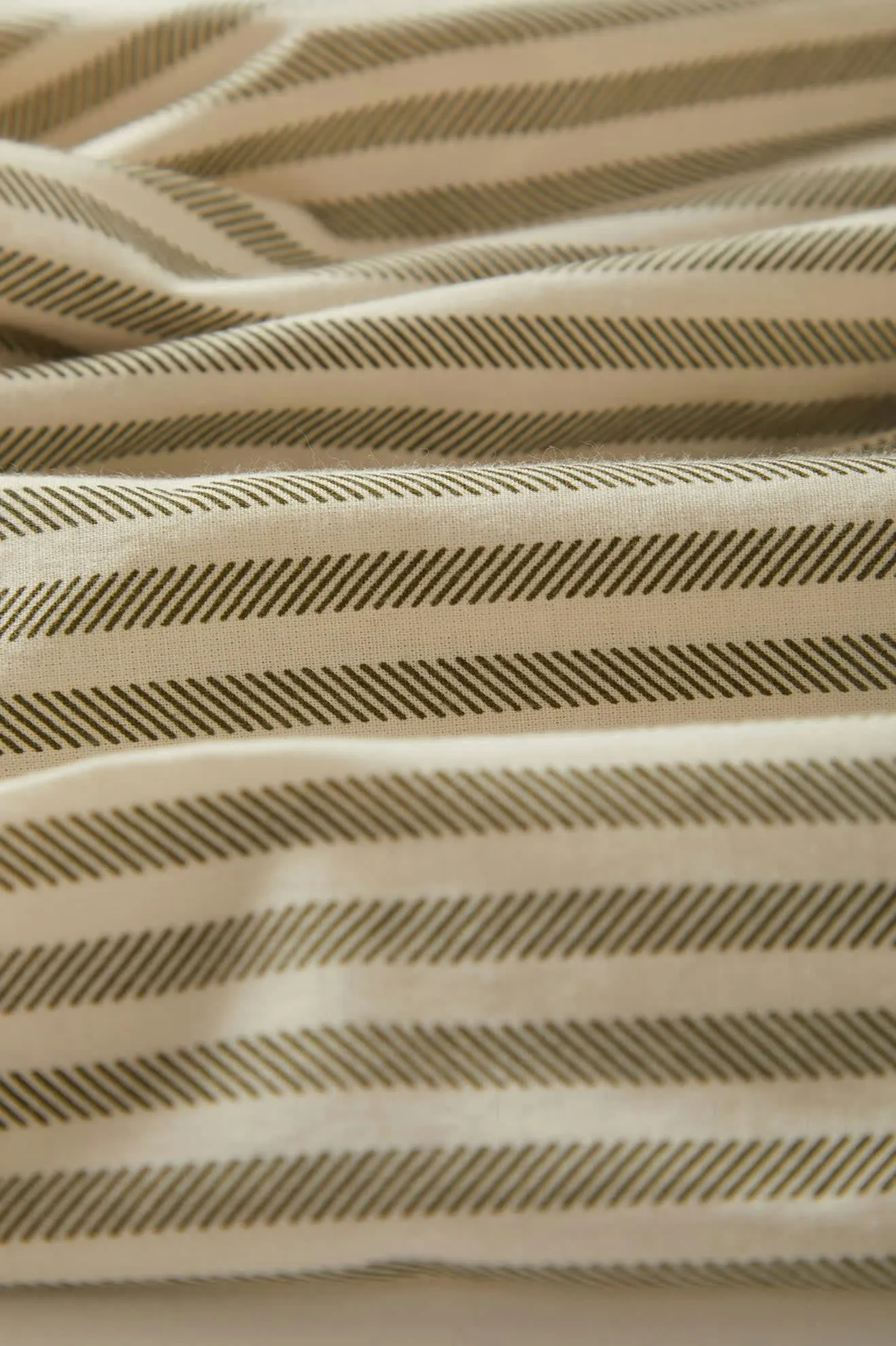 Charter Print S/S Shirt - Whitecap/Ivy Green Stripe Brixton