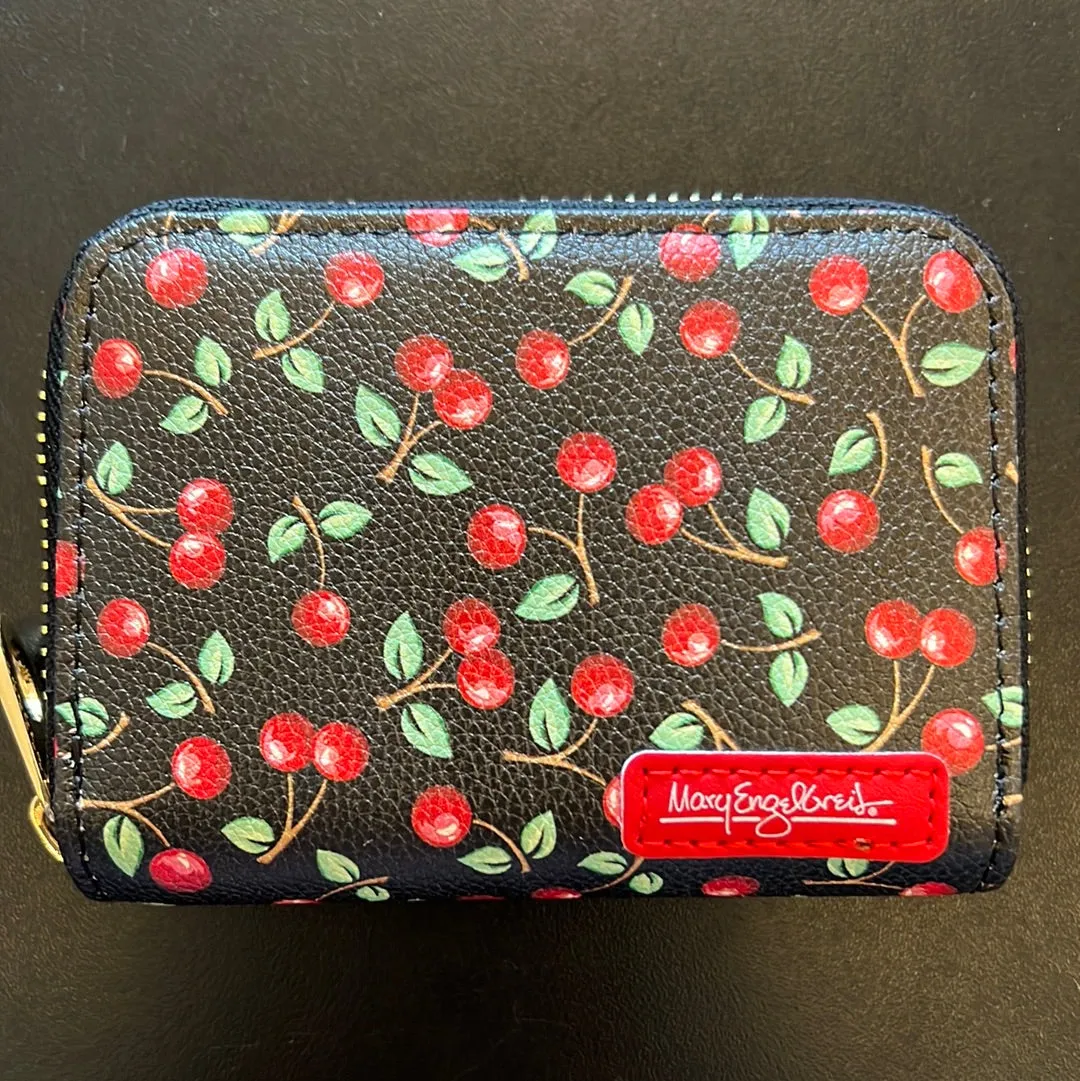 Cherries Zipper Wallet