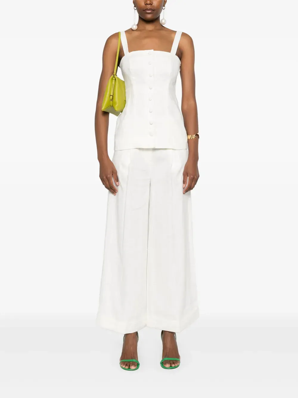 Clove Trouser in White