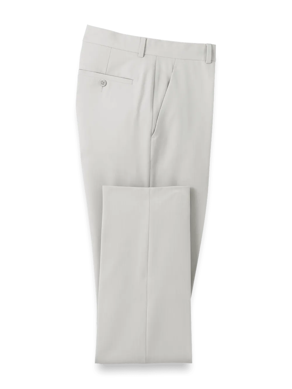 Comfort Stretch Travel Pants - Light Grey