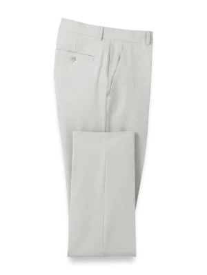 Comfort Stretch Travel Pants - Light Grey