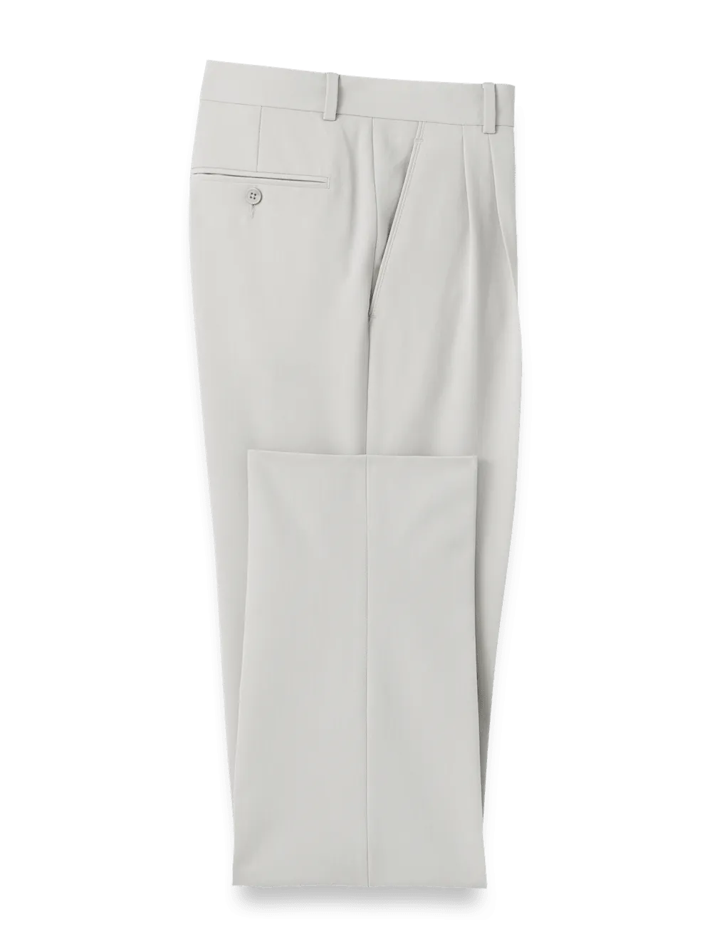 Comfort Stretch Travel Pants - Light Grey