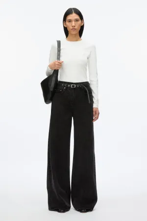 Compact Rib Long Sleeve Tee