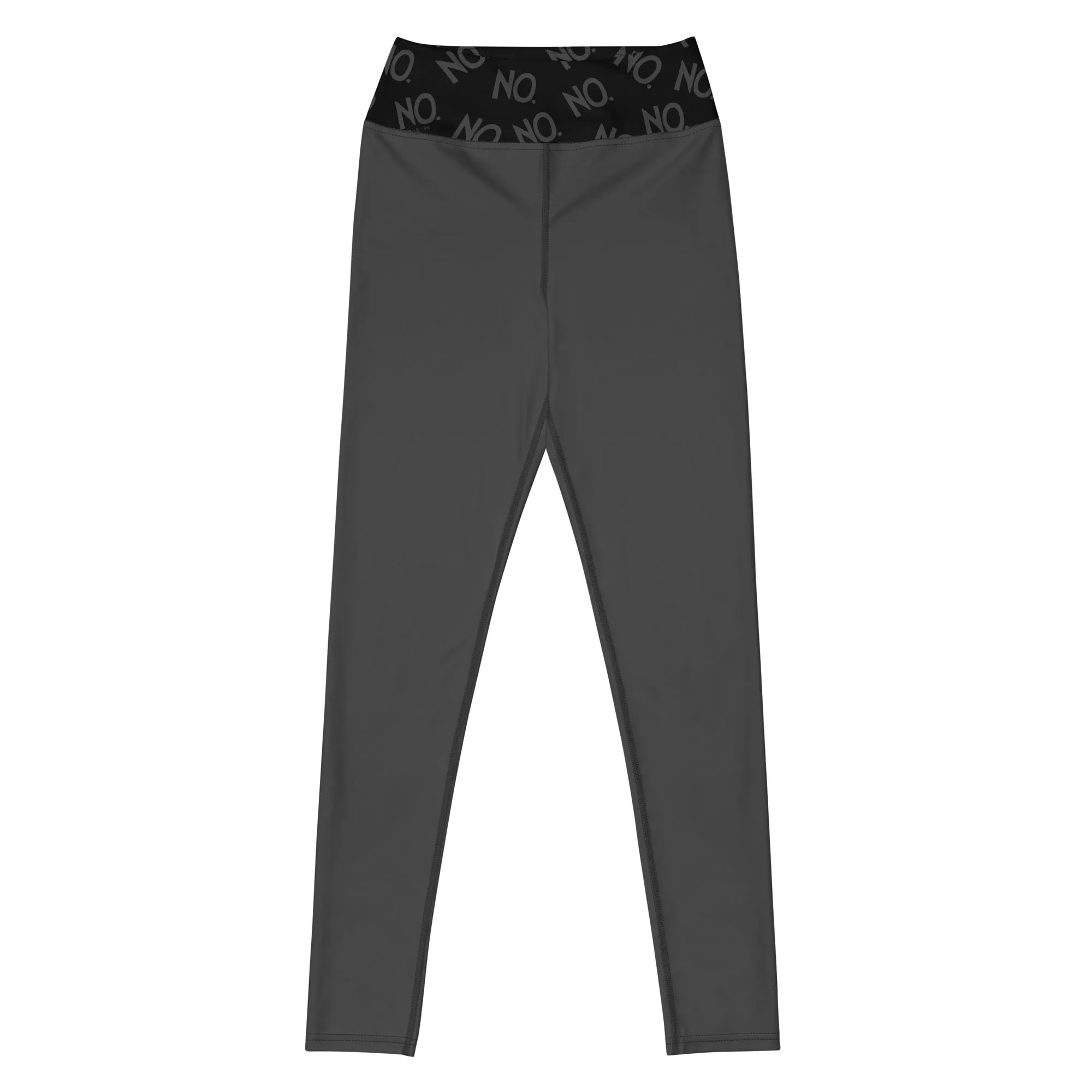 Complete Sentence NO Black Band Yoga Leggings