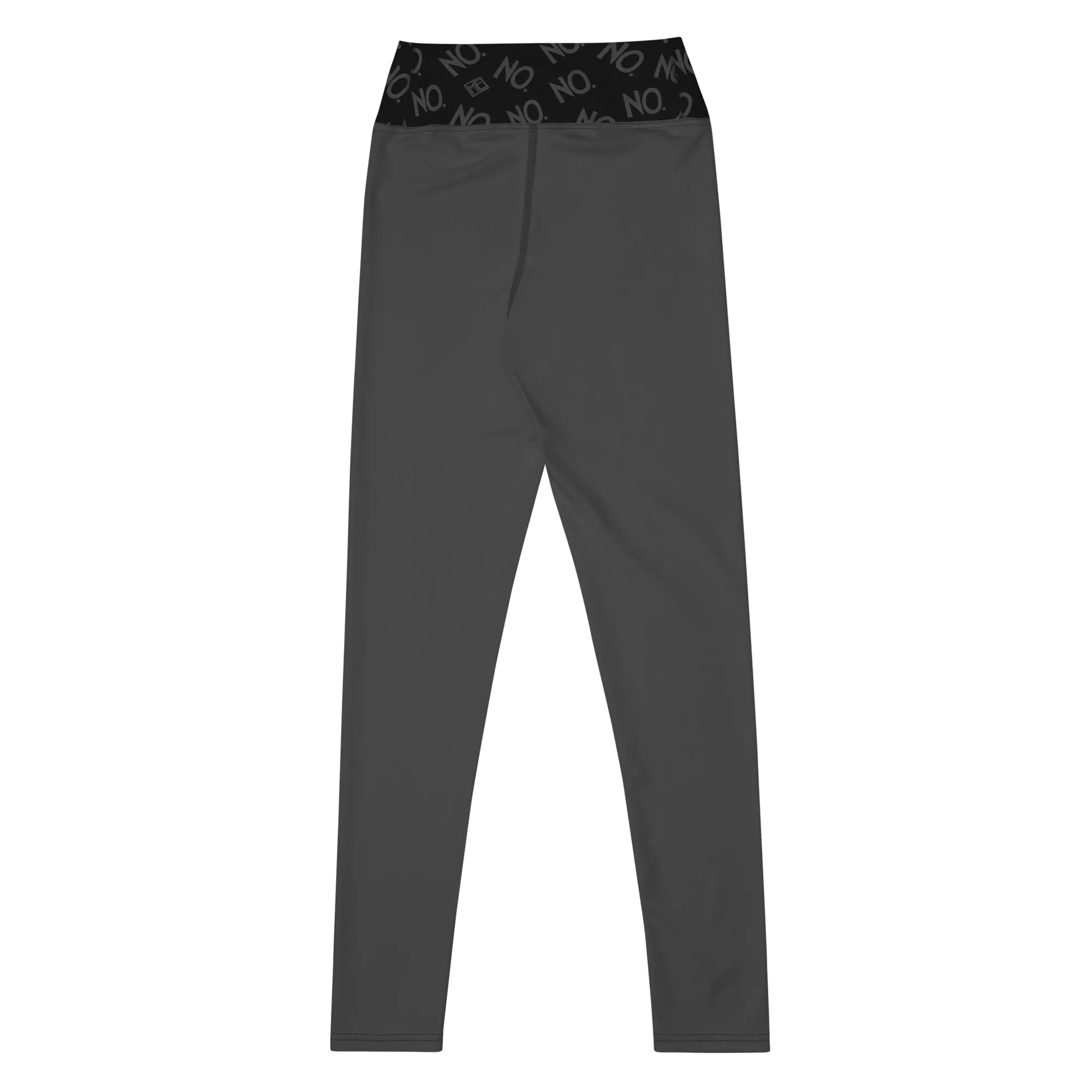 Complete Sentence NO Black Band Yoga Leggings