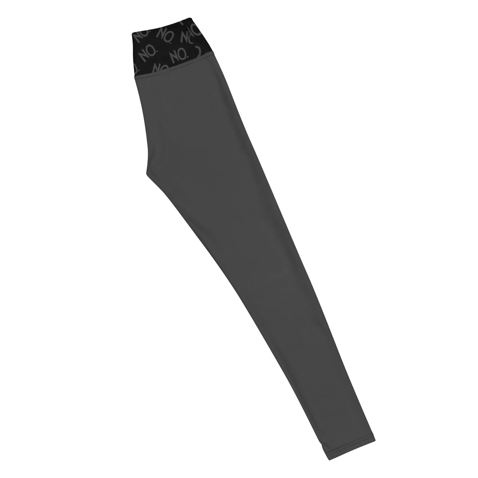 Complete Sentence NO Black Band Yoga Leggings