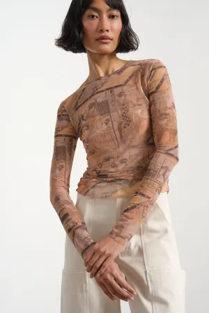 Courtesan Long Sleeve Top