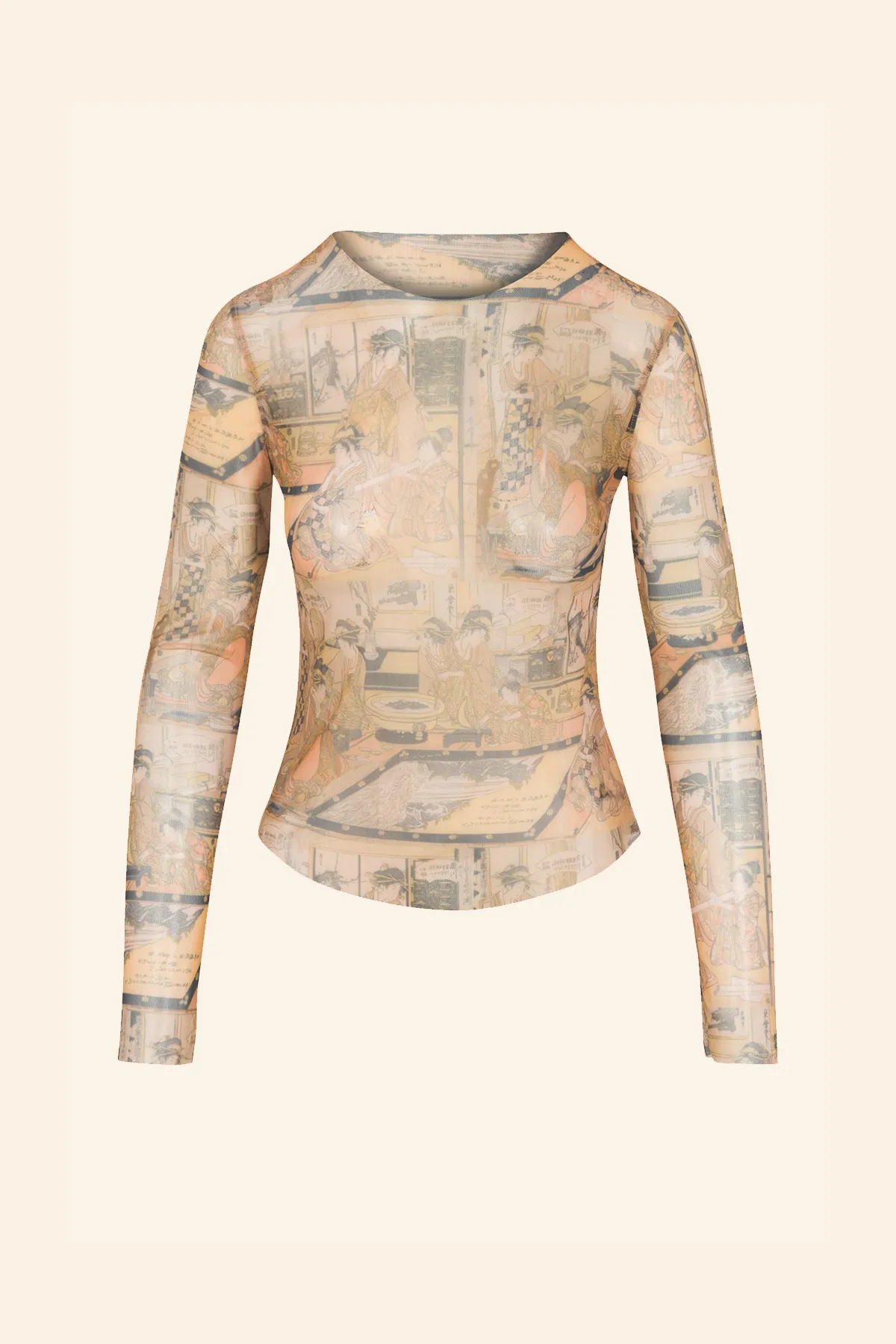 Courtesan Long Sleeve Top