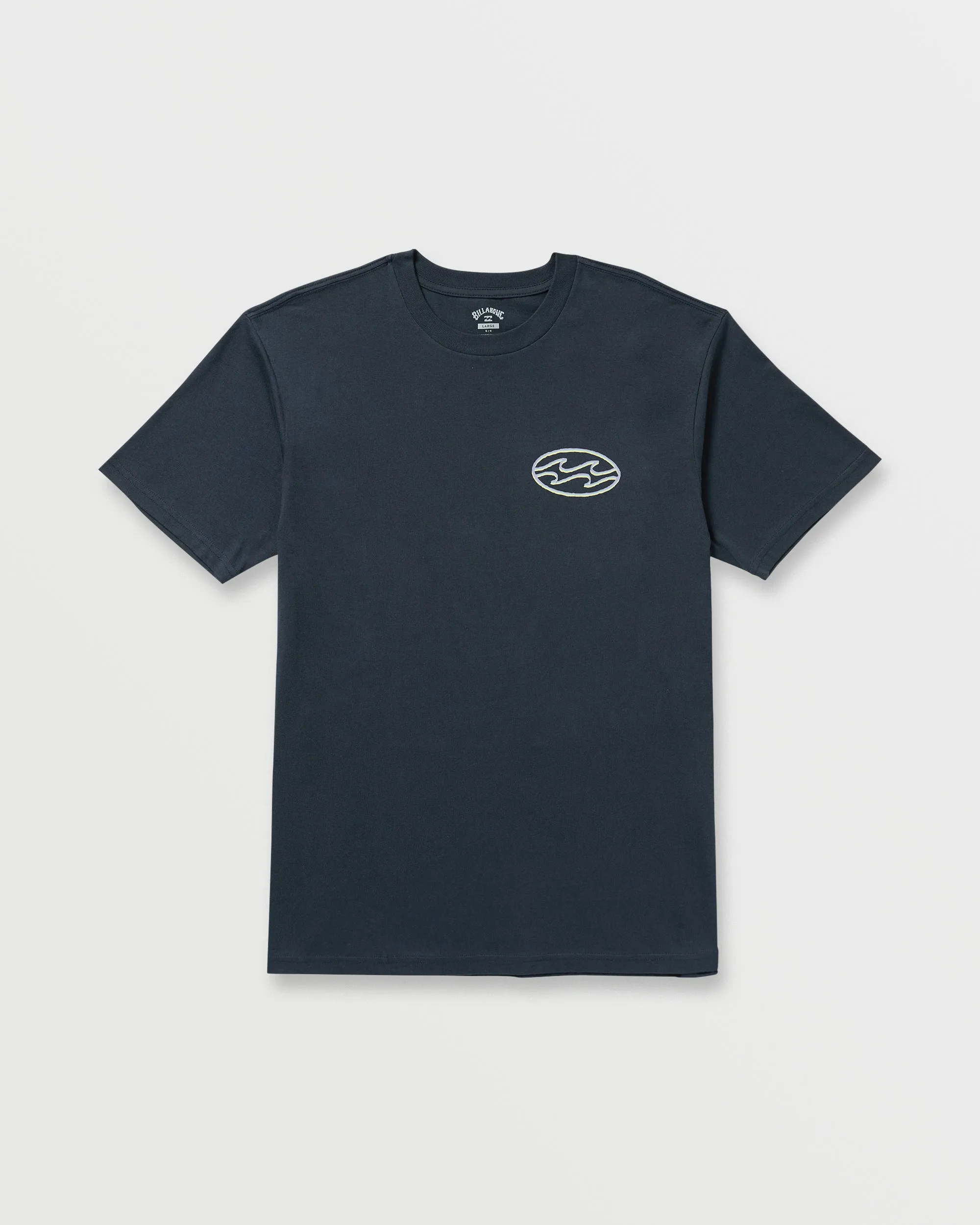 Crayon Wave Premium Tee - Navy Billabong