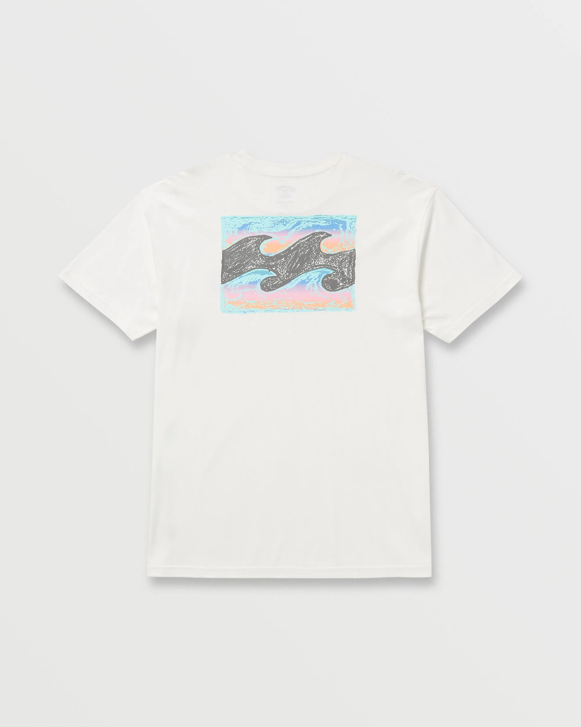 Crayon Wave Premium Tee - Off White Billabong