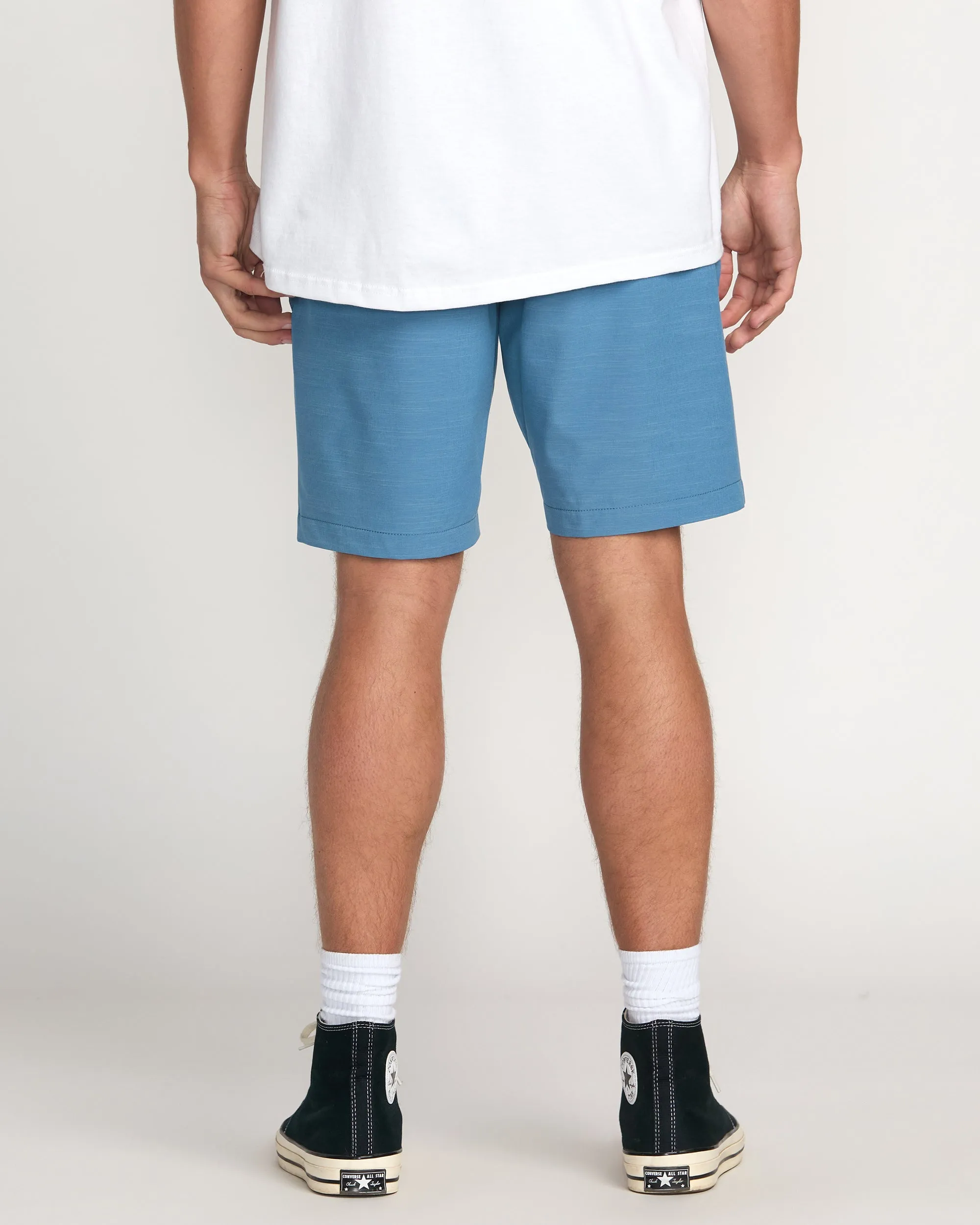 Crossfire Submersible 19" Hybrid Shorts - Carolina Blue Billabong