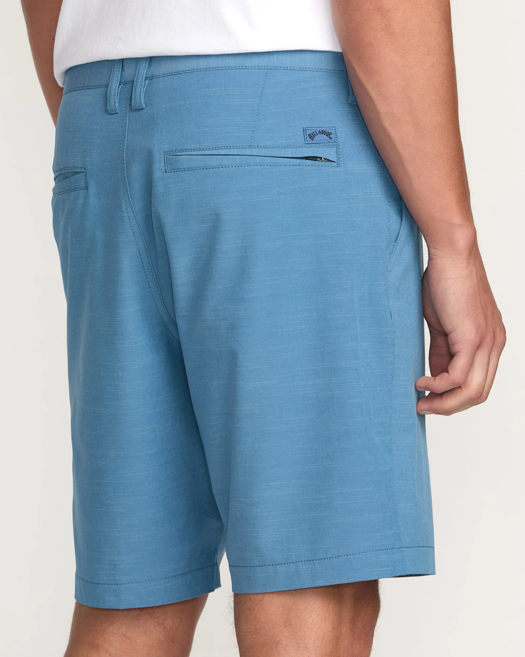 Crossfire Submersible 19" Hybrid Shorts - Carolina Blue Billabong