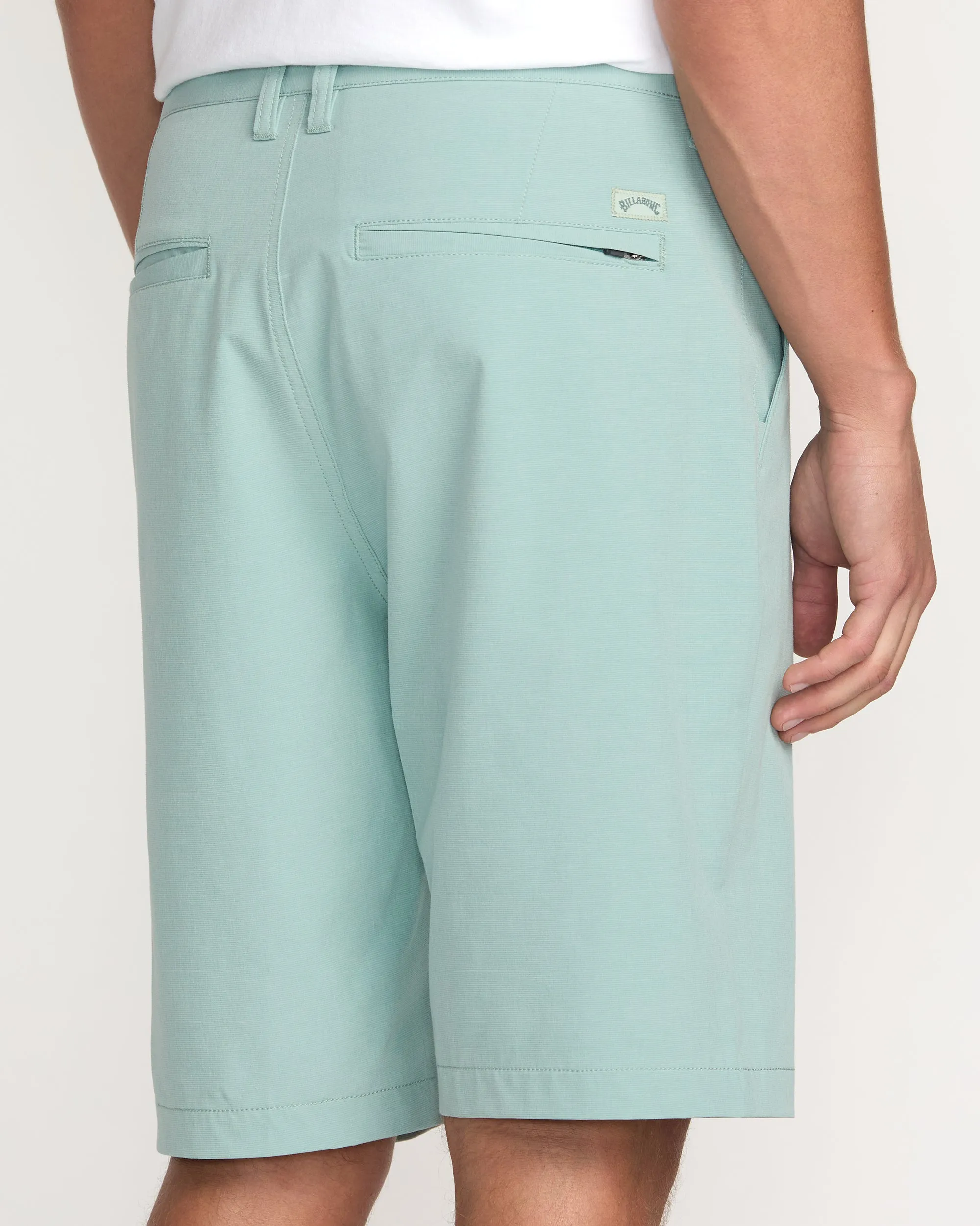 Crossfire Submersible 21" Hybrid Shorts - Seafoam Billabong