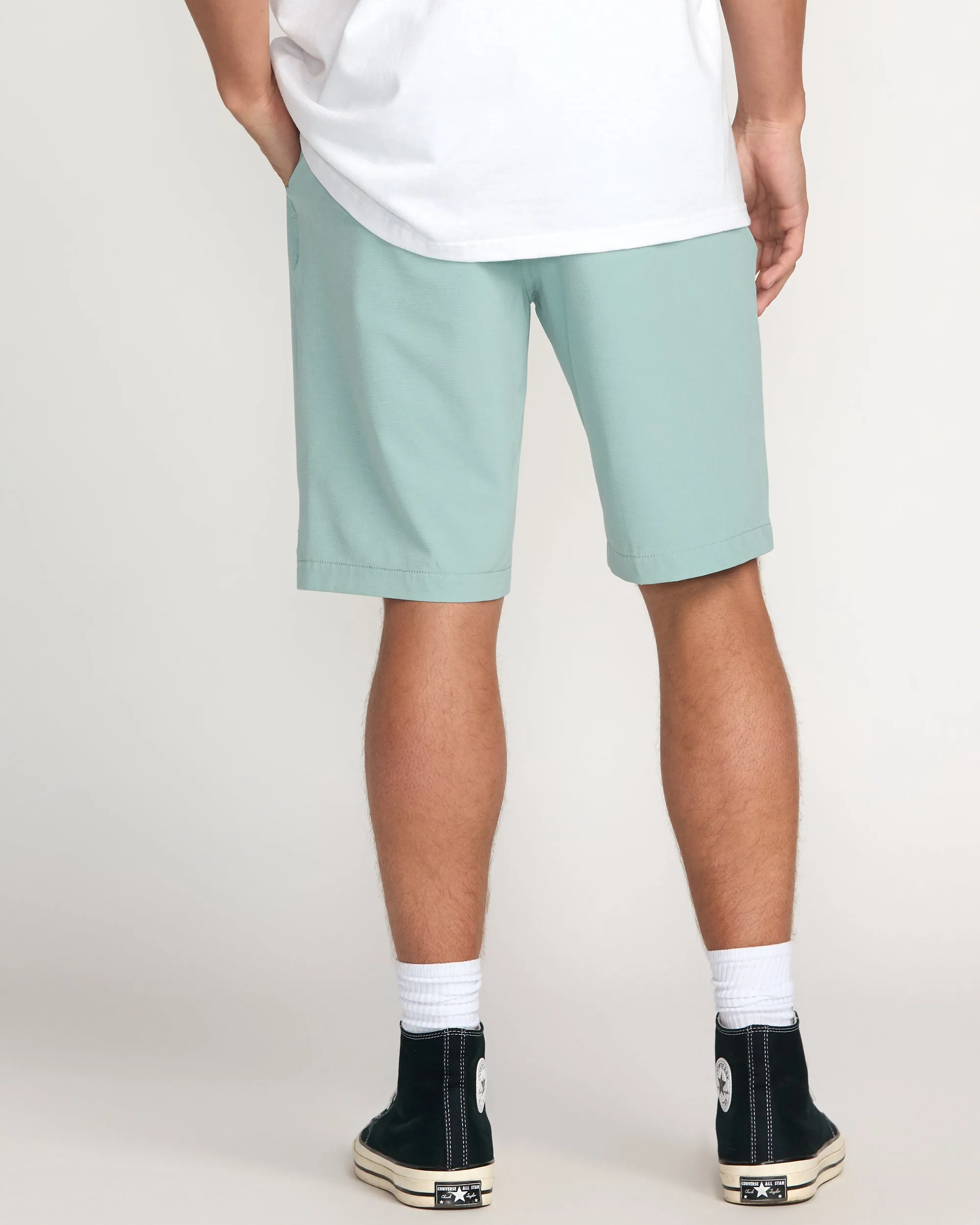 Crossfire Submersible 21" Hybrid Shorts - Seafoam Billabong