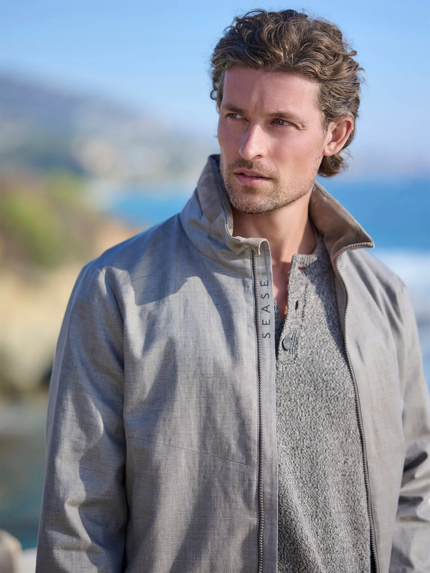 Cruise Linen Jacket