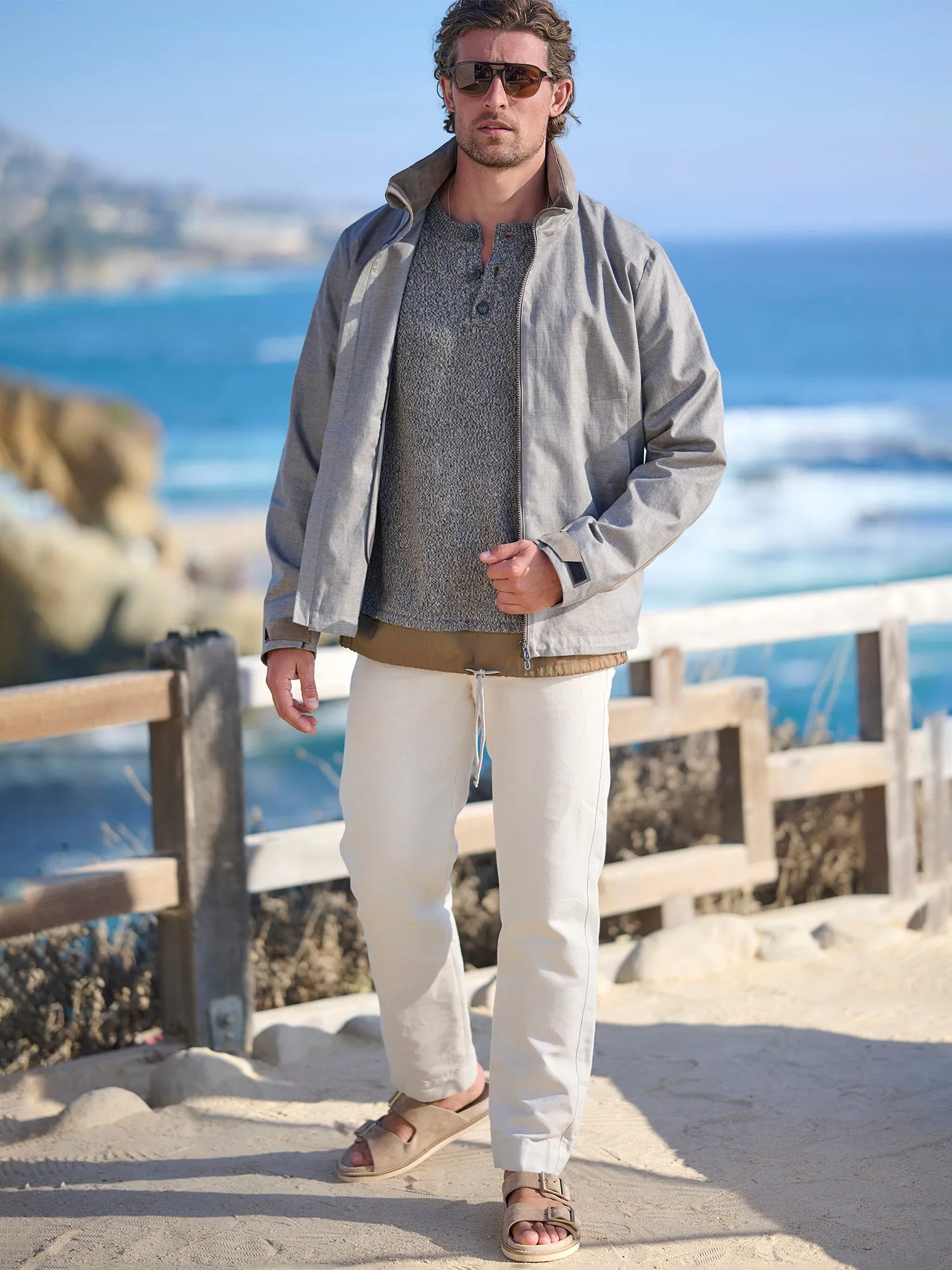 Cruise Linen Jacket