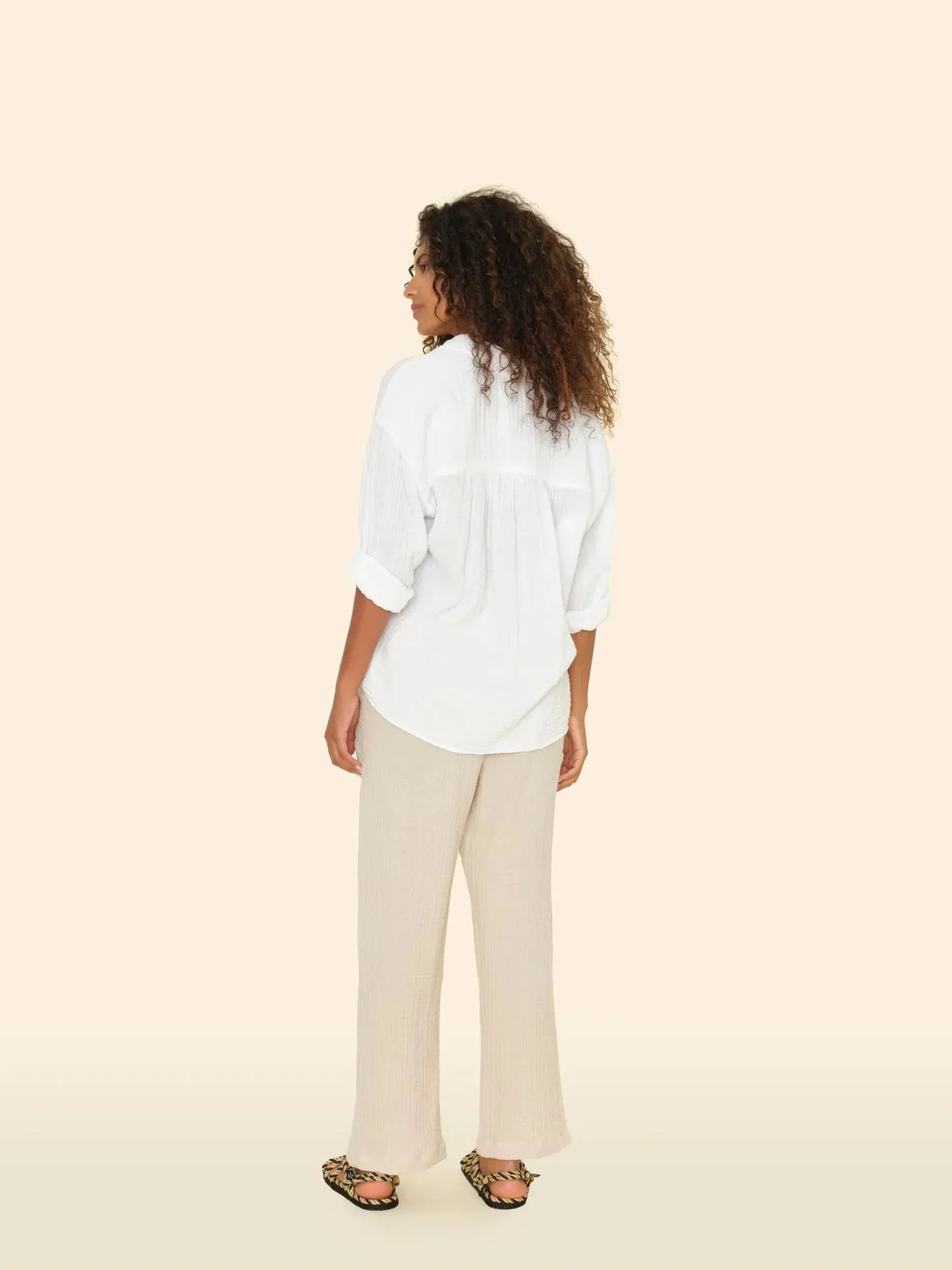 Devon Pant in Silver Slate