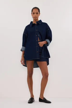 Dissh FINN INDIGO DENIM SHORT