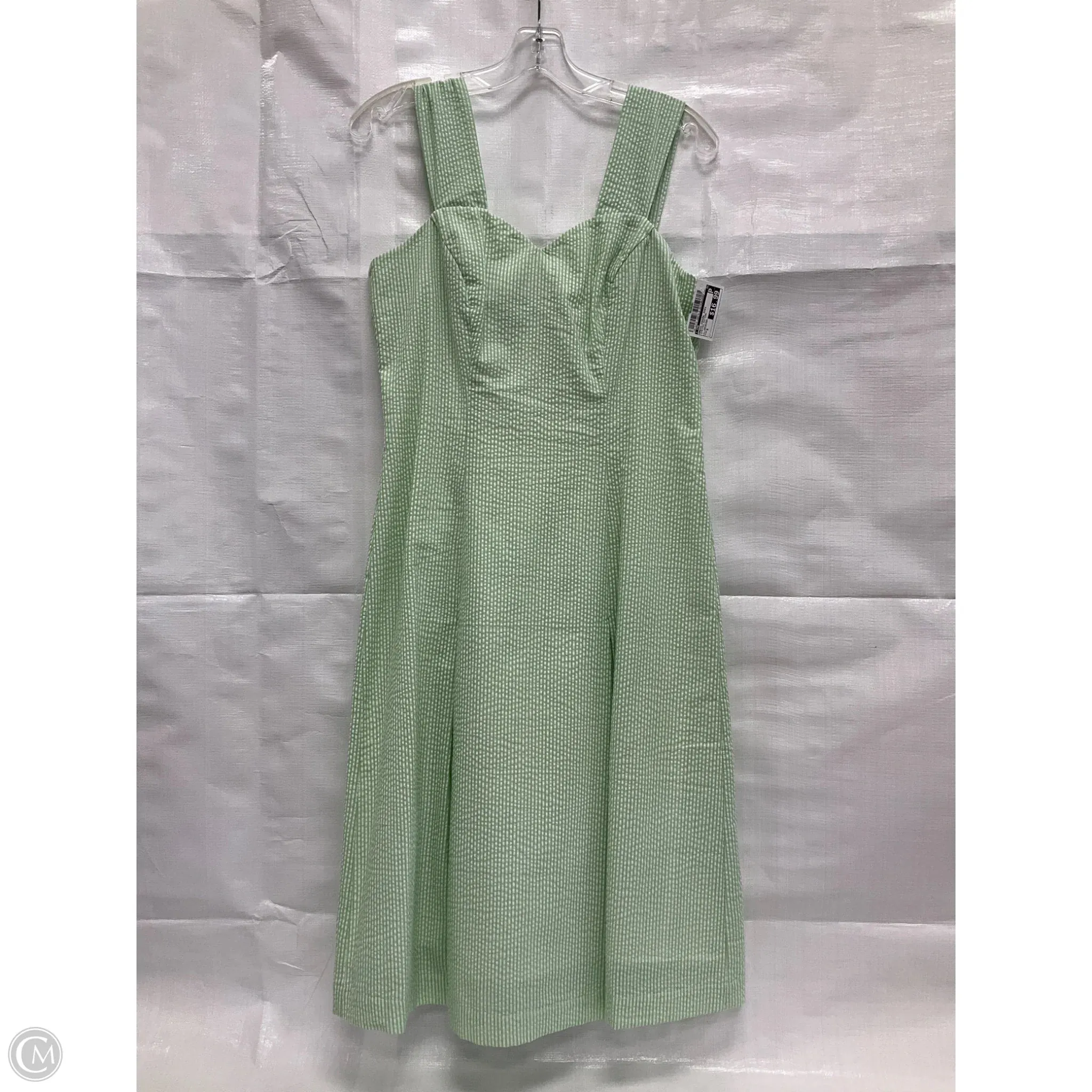 Dress Casual Midi By Cmb In Striped Pattern, Size: S