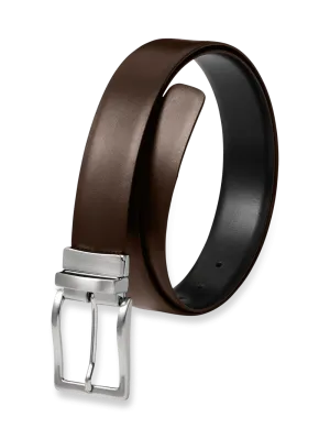Evan Reversible Belt - Black/brown