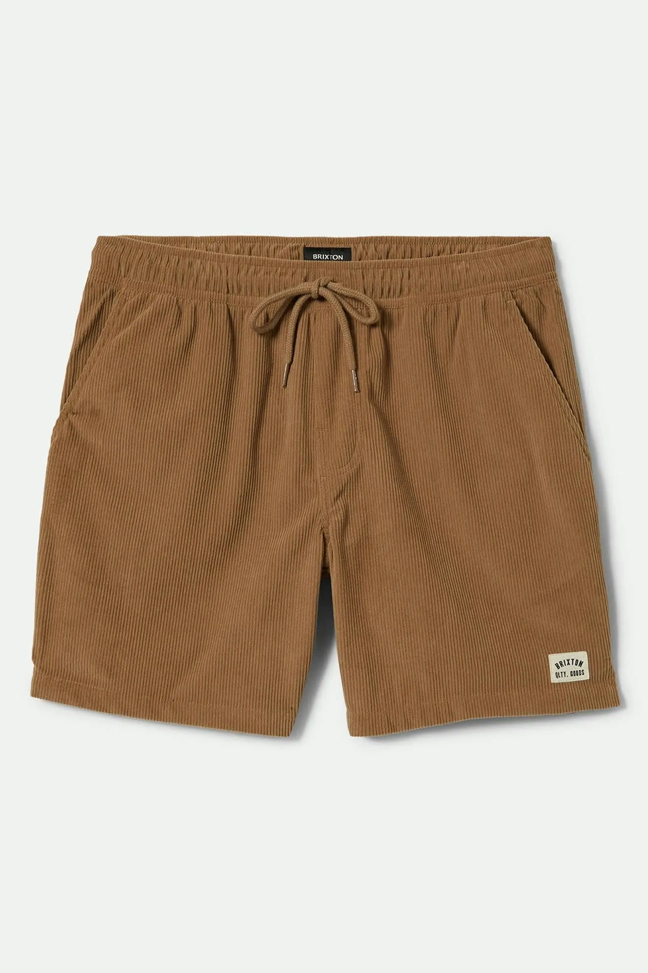 Everyday Corduroy Short - Khaki Brixton