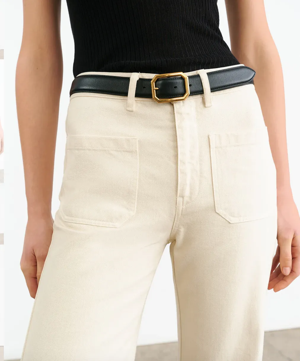 Florence Pant in Stone